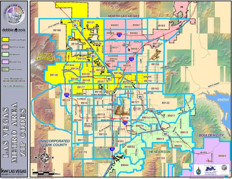 Las Vegas Homes For Sale By Zip Code [with Zip Code Map] - Real Estate 